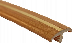 Профиль T-16 гибкий с золотой полосой